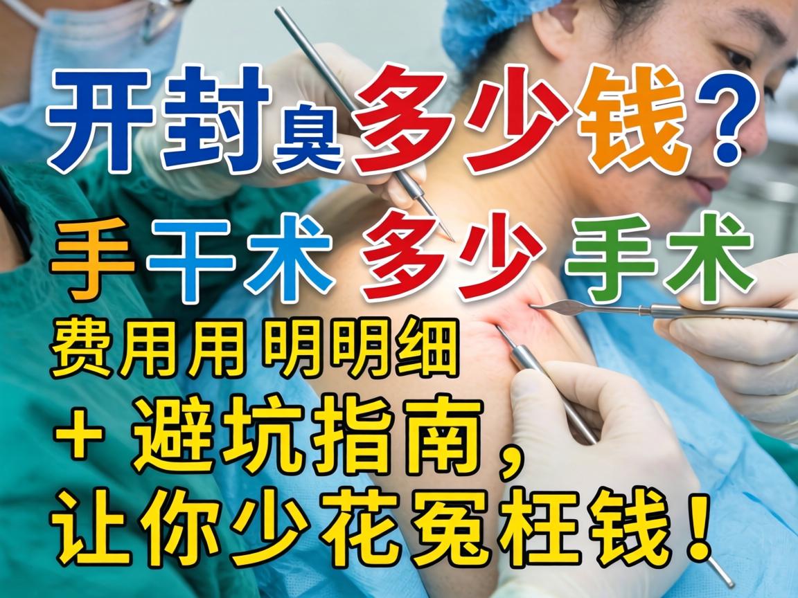 开封腋臭手术多少钱?手术费用明细+避坑指南,让你少花冤枉钱! 开封腋臭手术多少钱?手术费用明细+避坑指南,让你少花冤枉钱!