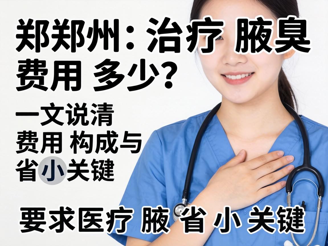 郑州治疗腋臭费用多少?一文说清费用构成与省钱关键 郑州治疗腋臭费用多少?一文说清费用构成与省钱关键