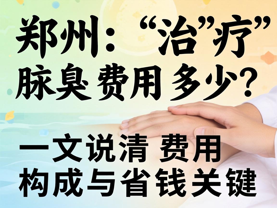 郑州治疗腋臭费用多少?一文说清费用构成与省钱关键 郑州治疗腋臭费用多少?一文说清费用构成与省钱关键