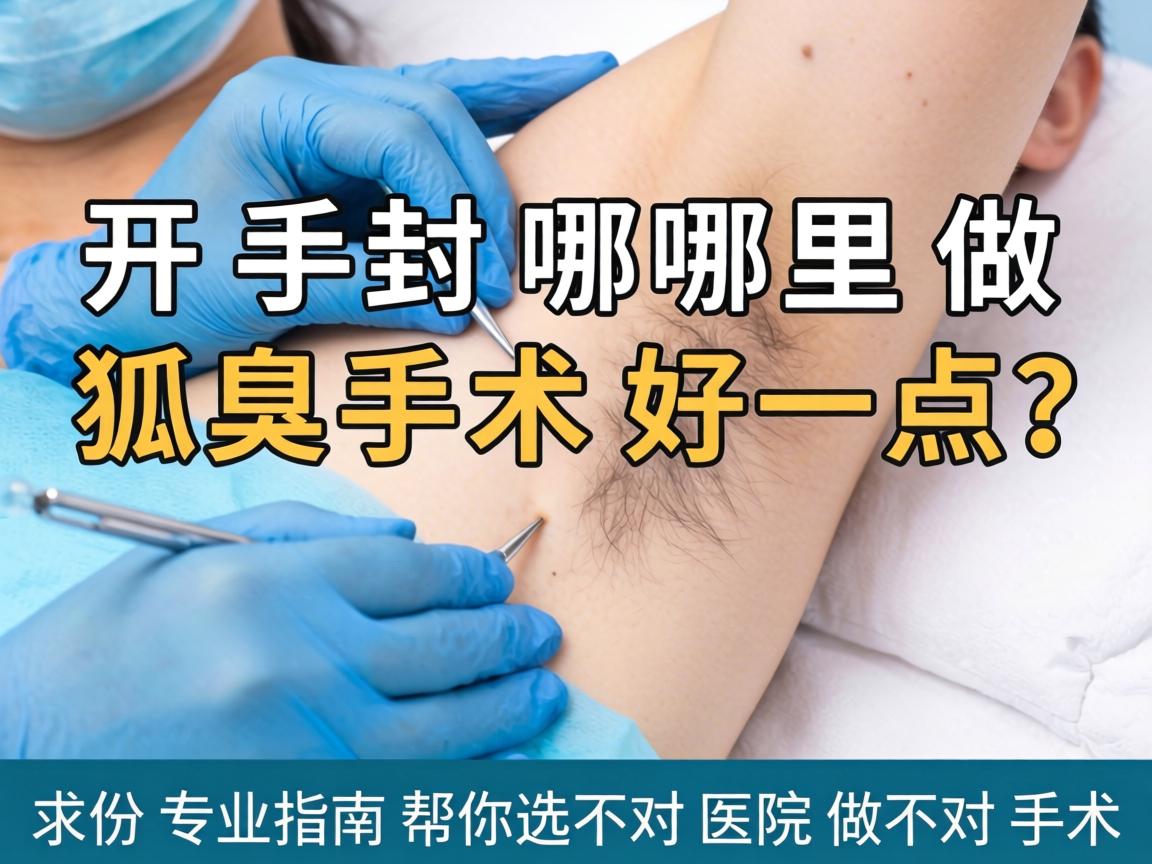 开封哪里做狐臭手术好一点?这份专业指南帮你选对医院做对手术 开封哪里做狐臭手术好一点?这份专业指南帮你选对医院做对手术