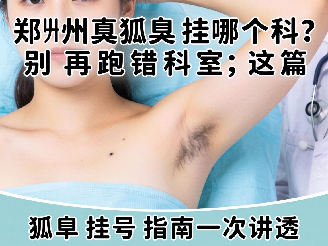 郑州狐臭挂哪个科?别再跑错科室,这篇狐臭挂号指南一次讲透 郑州狐臭挂哪个科?别再跑错科室,这篇狐臭挂号指南一次讲透