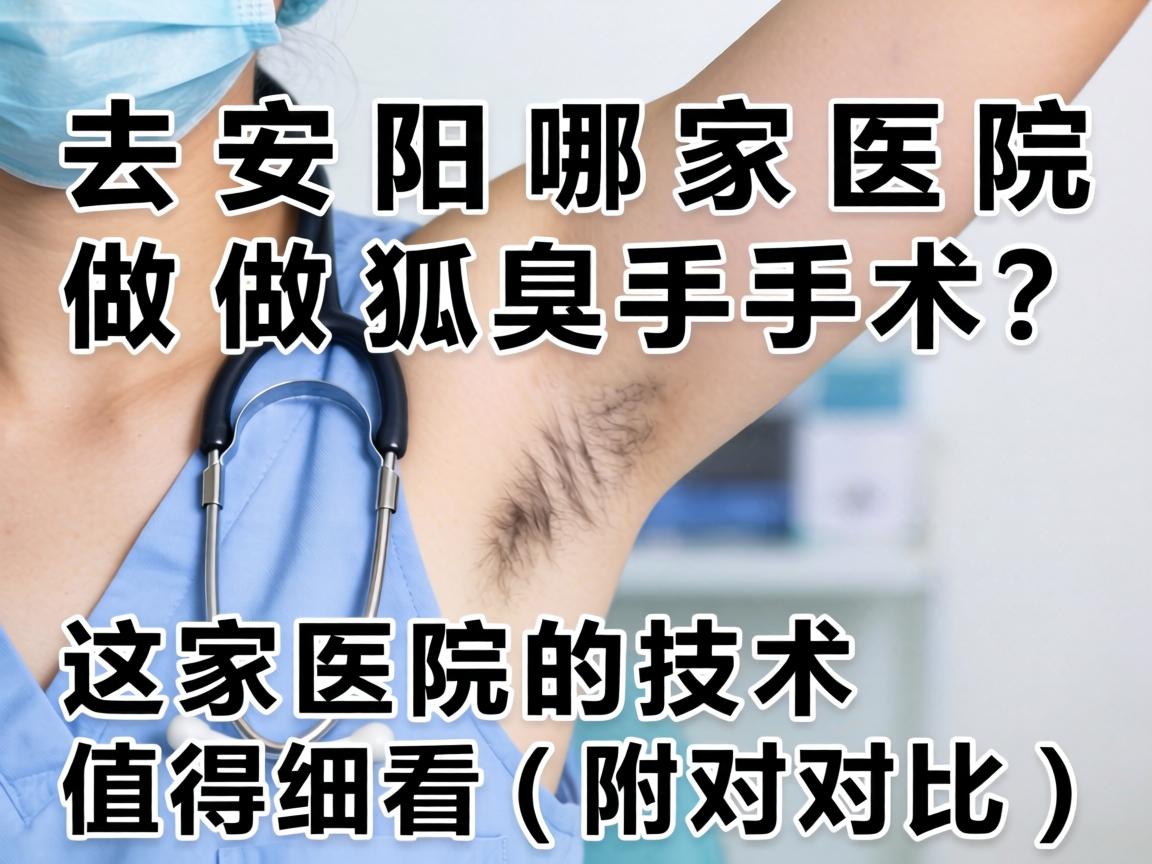 去安阳哪家医院做狐臭手术?这家医院的技术值得细看(附对比) 去安阳哪家医院做狐臭手术?这家医院的技术值得细看(附对比)