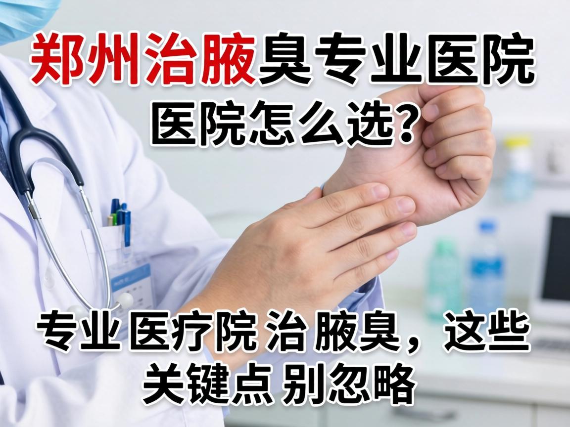 郑州治腋臭专业医院怎么选?专业医院治腋臭,这些关键点别忽略 郑州治腋臭专业医院怎么选?专业医院治腋臭,这些关键点别忽略
