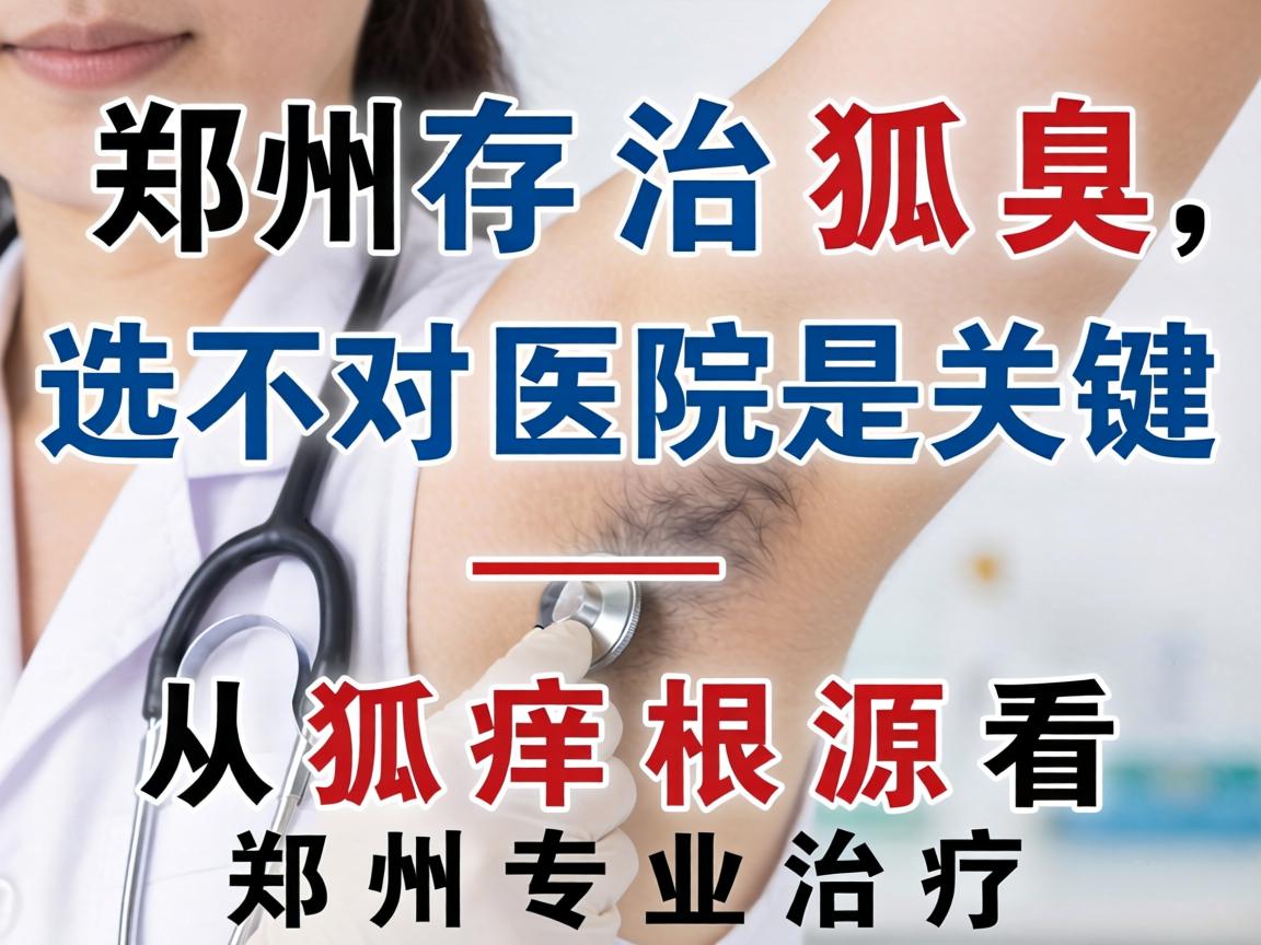 郑州治狐臭,选对医院是关键—从狐臭根源看郑州专业治疗 郑州治狐臭,选对医院是关键—从狐臭根源看郑州专业治疗