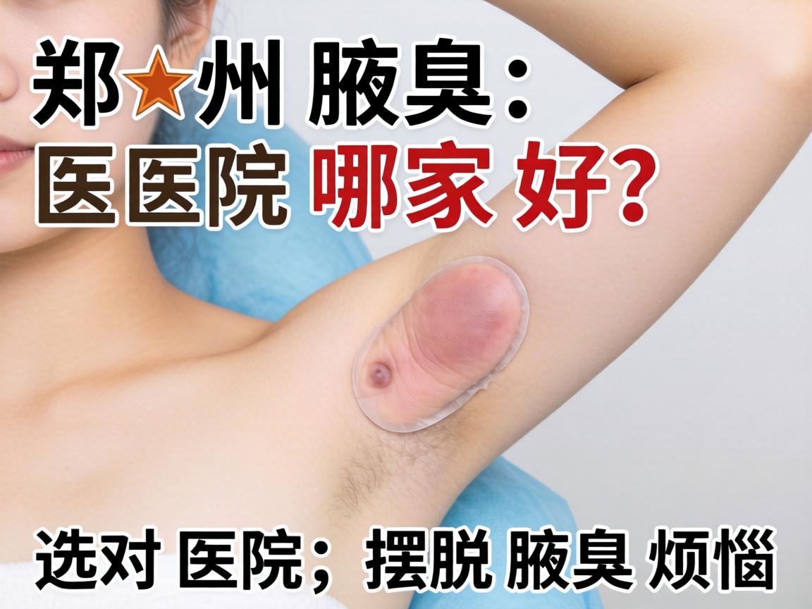 郑州腋臭医院哪家好?选对医院,摆脱腋臭烦恼 郑州腋臭医院哪家好?选对医院,摆脱腋臭烦恼