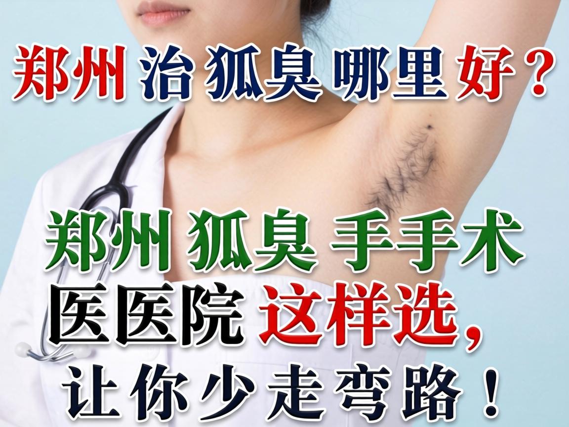 郑州治狐臭哪里好?郑州狐臭手术医院这样选,让你少走弯路! 郑州治狐臭哪里好?郑州狐臭手术医院这样选,让你少走弯路!