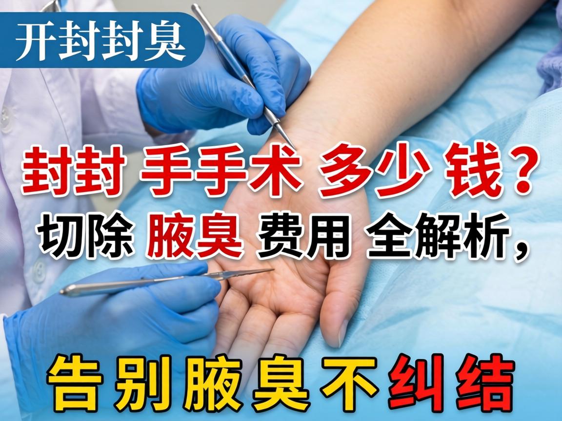 开封腋臭手术多少钱?切除腋臭费用全解析,告别腋臭不纠结 开封腋臭手术多少钱?切除腋臭费用全解析,告别腋臭不纠结