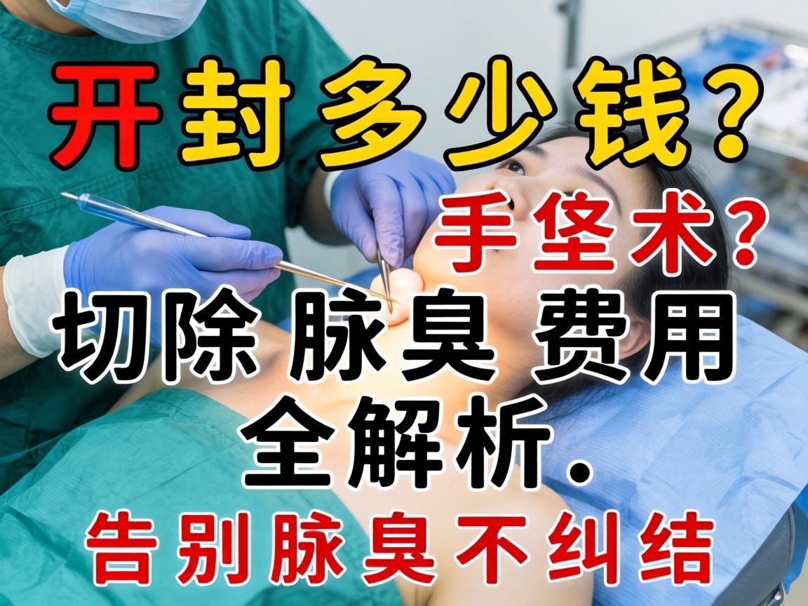 开封腋臭手术多少钱?切除腋臭费用全解析,告别腋臭不纠结 开封腋臭手术多少钱?切除腋臭费用全解析,告别腋臭不纠结