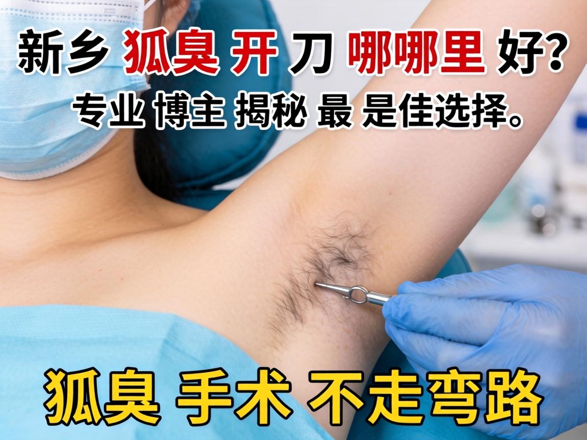 新乡狐臭开刀哪里好?专业博主揭秘最佳选择,狐臭手术不走弯路 新乡狐臭开刀哪里好?专业博主揭秘最佳选择,狐臭手术不走弯路