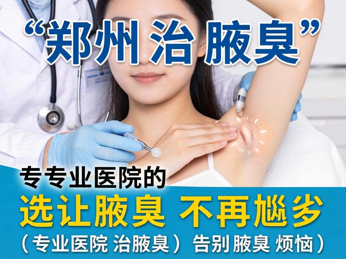 郑州治腋臭,专业医院的选择让腋臭不再尴尬(专业医院治腋臭,告别腋臭烦恼) 郑州治腋臭,专业医院的选择让腋臭不再尴尬(专业医院治腋臭,告别腋臭烦恼)