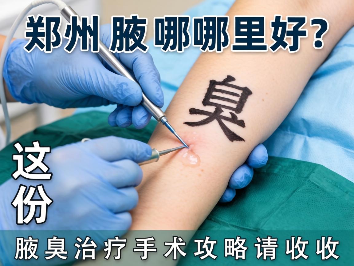 郑州腋臭手术哪里好?这份腋臭治疗手术攻略请收好 郑州腋臭手术哪里好?这份腋臭治疗手术攻略请收好