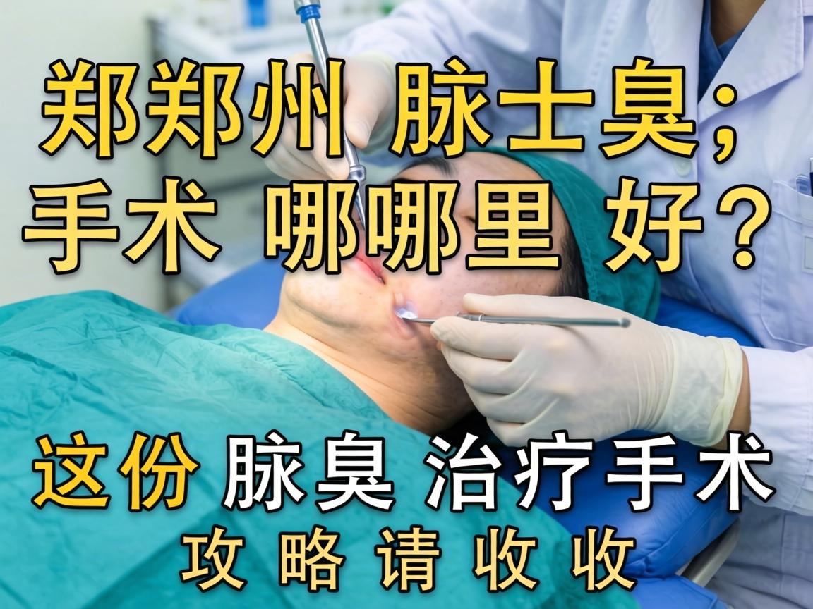 郑州腋臭手术哪里好?这份腋臭治疗手术攻略请收好 郑州腋臭手术哪里好?这份腋臭治疗手术攻略请收好
