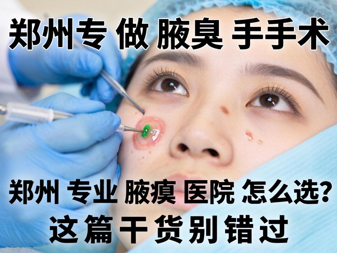 郑州做腋臭手术,郑州专业腋臭医院怎么选?这篇干货别错过 郑州做腋臭手术,郑州专业腋臭医院怎么选?这篇干货别错过