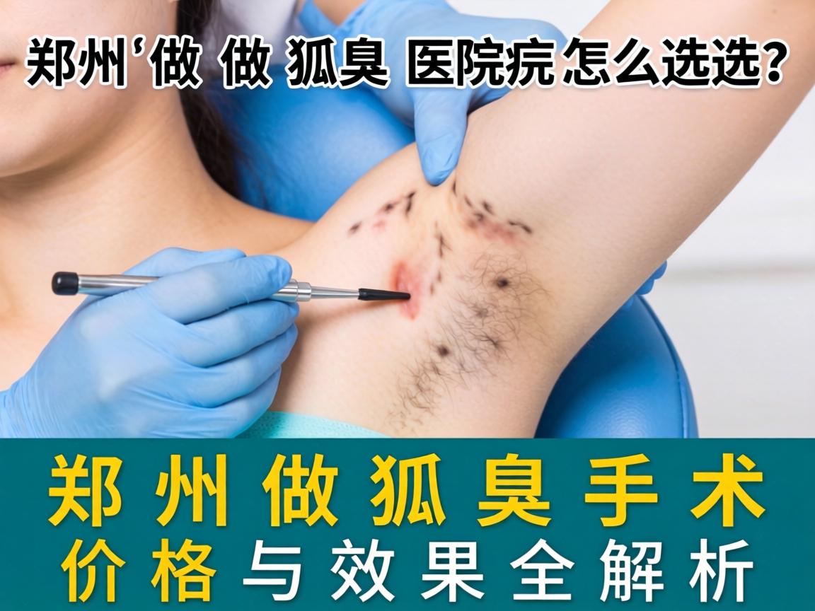 郑州做狐臭医院怎么选?郑州做狐臭手术价格与效果全解析 郑州做狐臭医院怎么选?郑州做狐臭手术价格与效果全解析