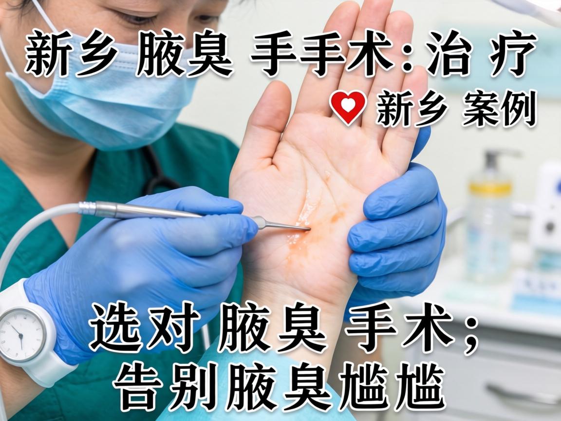 新乡腋臭手术治疗新乡案例,选对腋臭手术,告别腋臭尴尬 新乡腋臭手术治疗新乡案例,选对腋臭手术,告别腋臭尴尬