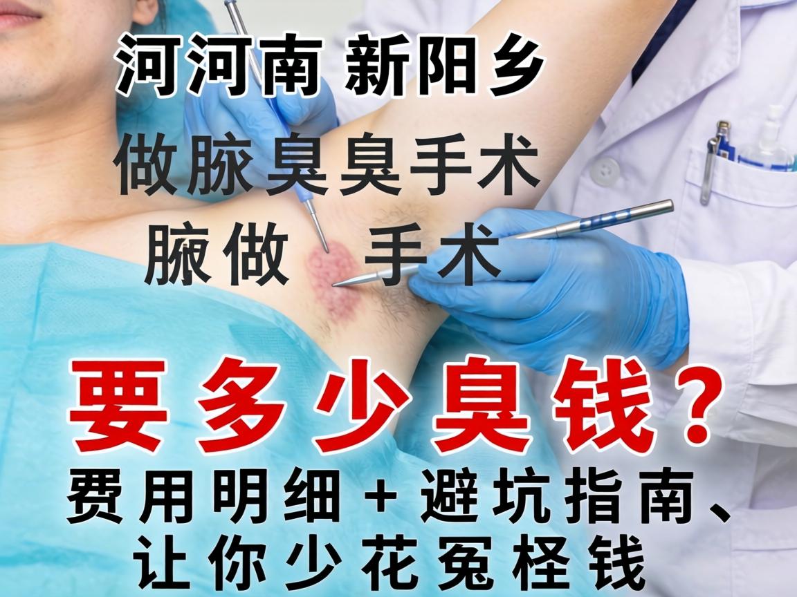 河南新乡做腋臭手术要多少钱?费用明细+避坑指南,让你少花冤枉钱 河南新乡做腋臭手术要多少钱?费用明细+避坑指南,让你少花冤枉钱