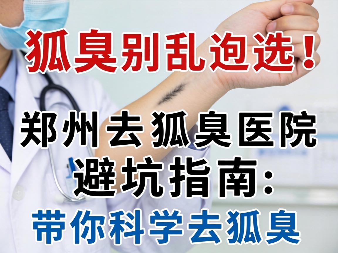 狐臭手术别乱选!郑州去狐臭医院避坑指南,带你科学去狐臭 狐臭手术别乱选!郑州去狐臭医院避坑指南,带你科学去狐臭