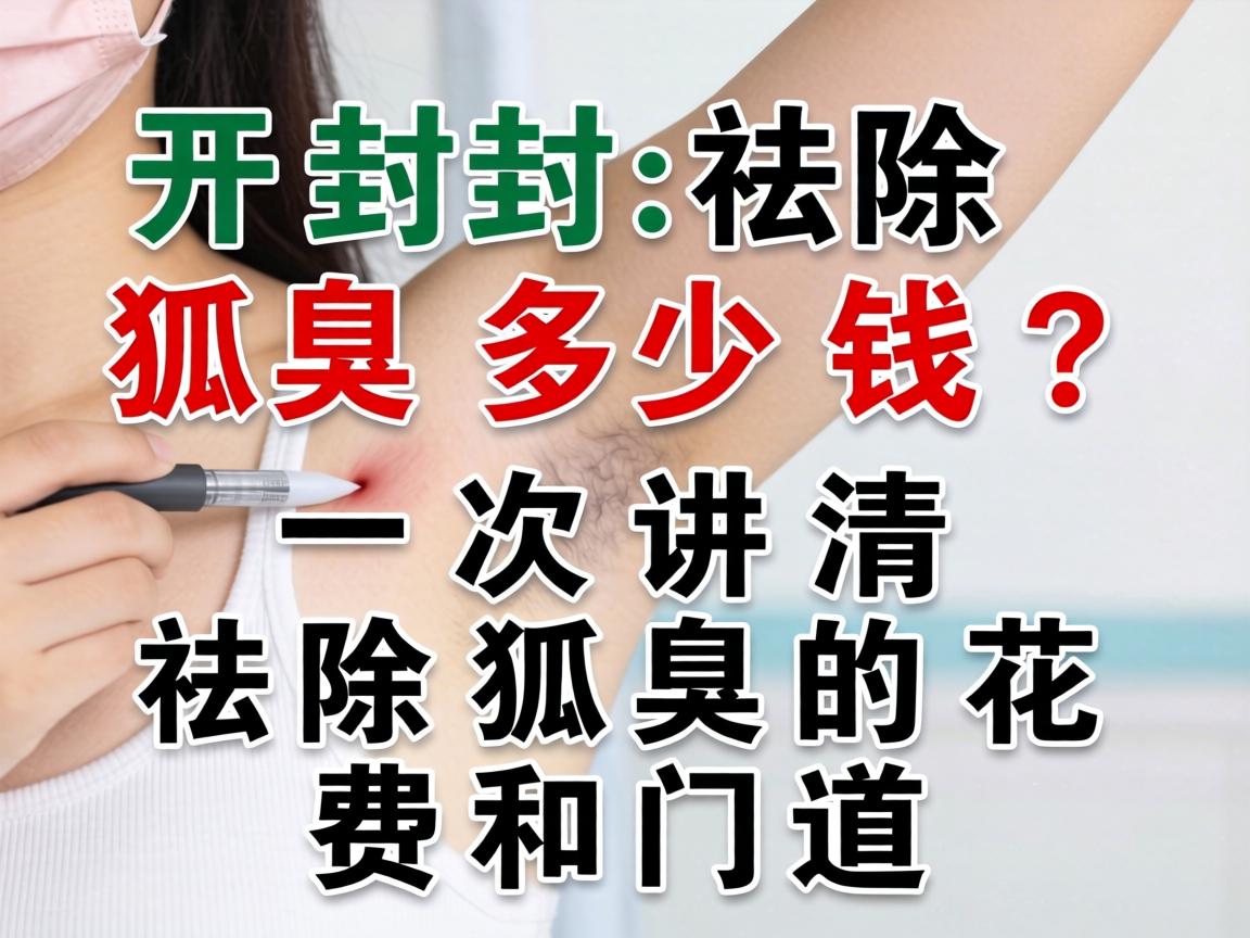 开封祛除狐臭多少钱?一次讲清祛除狐臭的花费和门道 开封祛除狐臭多少钱?一次讲清祛除狐臭的花费和门道