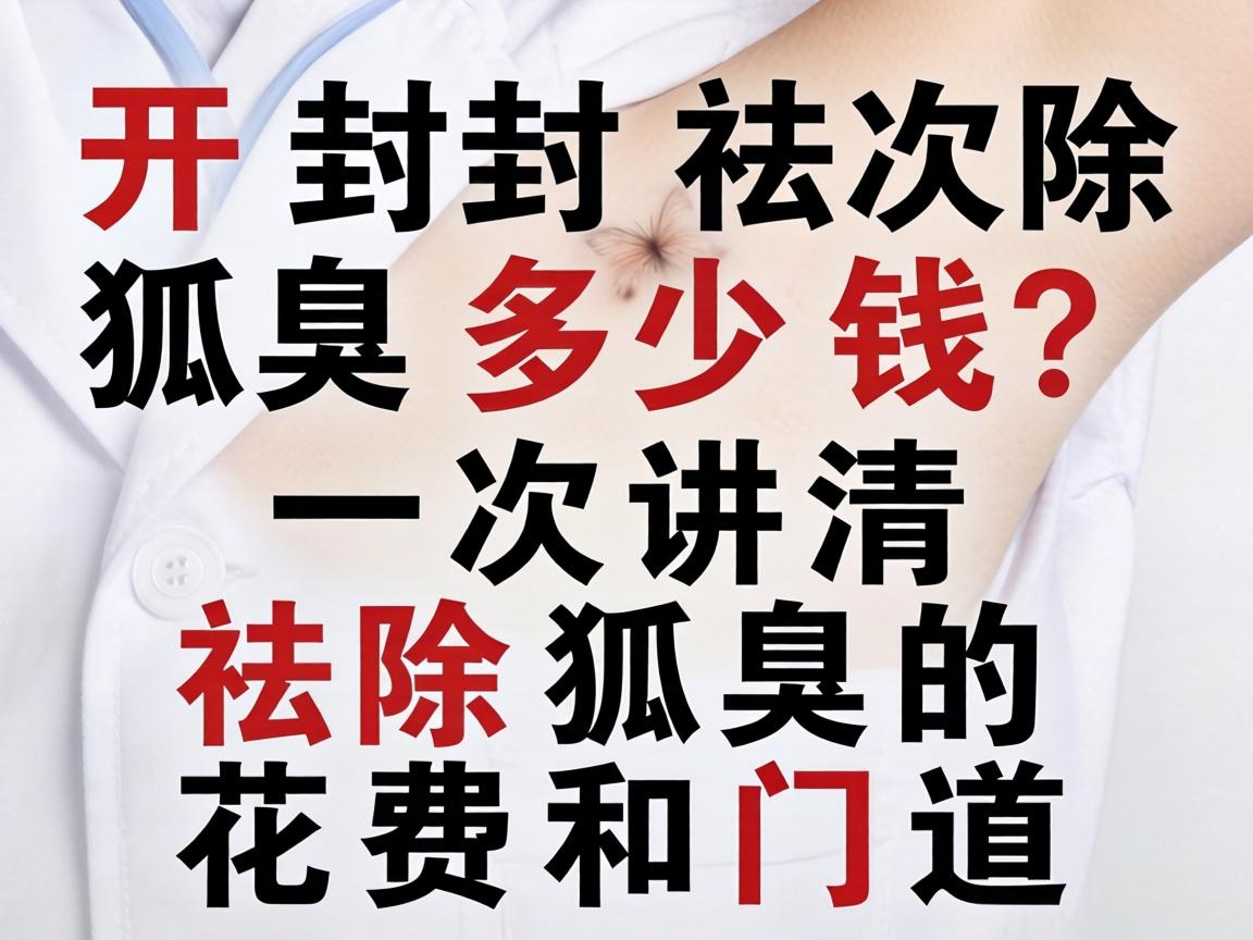 开封祛除狐臭多少钱?一次讲清祛除狐臭的花费和门道 开封祛除狐臭多少钱?一次讲清祛除狐臭的花费和门道