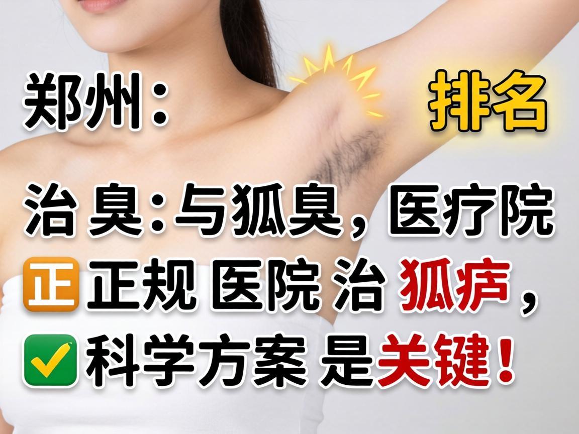郑州治狐臭医院排名,正规医院治狐臭,科学方案是关键! 郑州治狐臭医院排名,正规医院治狐臭,科学方案是关键!