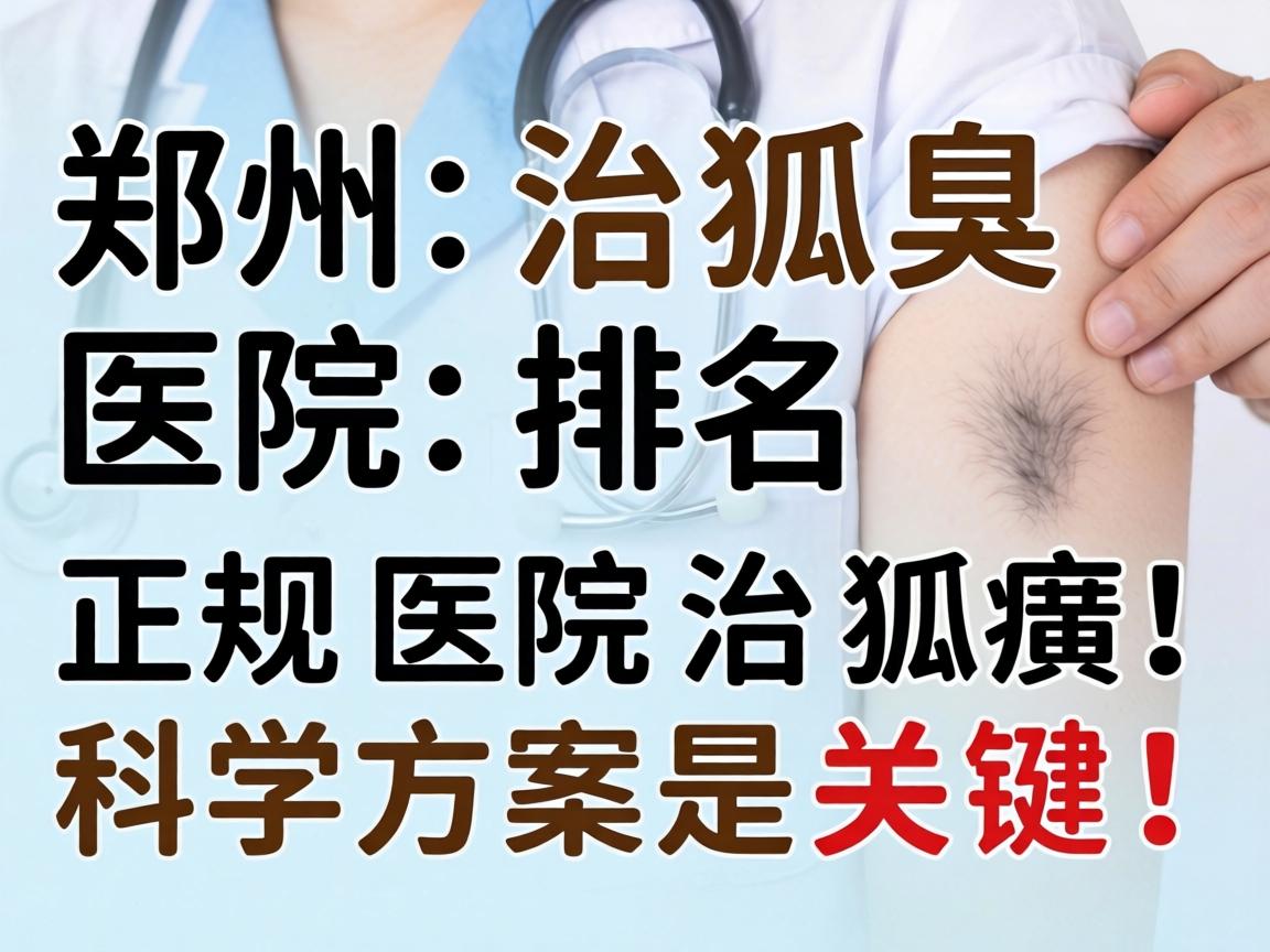 郑州治狐臭医院排名,正规医院治狐臭,科学方案是关键! 郑州治狐臭医院排名,正规医院治狐臭,科学方案是关键!