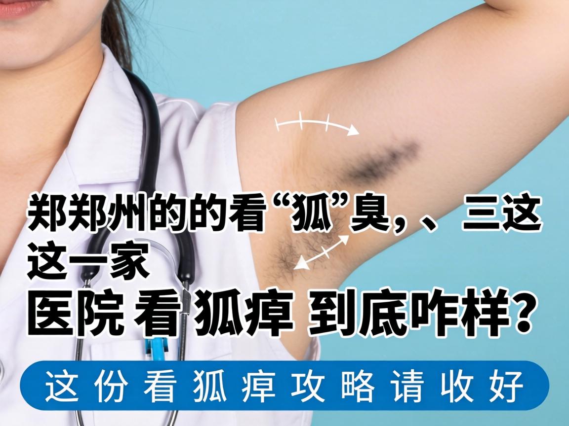 郑州看狐臭，这家医院看狐臭到底咋样？这份看狐臭攻略请收好