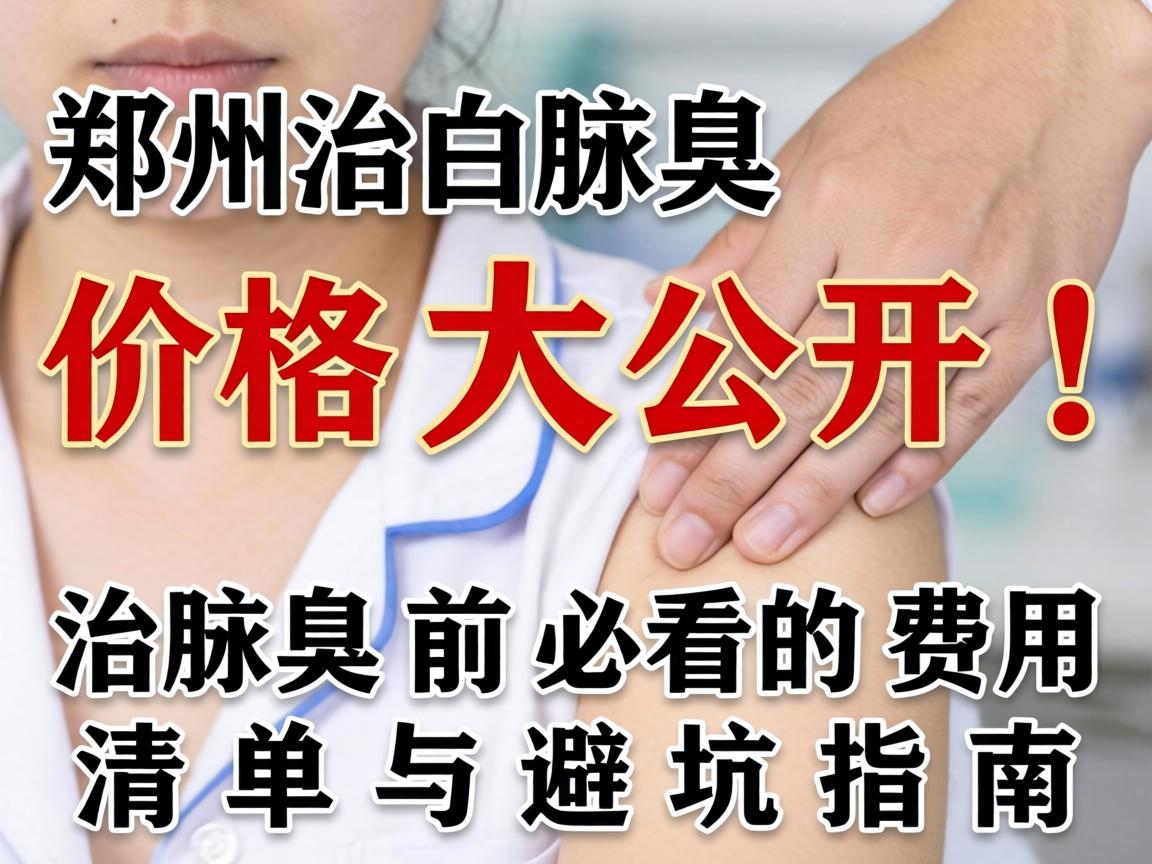 郑州治腋臭价格大公开!治腋臭前必看的费用清单与避坑指南 郑州治腋臭价格大公开!治腋臭前必看的费用清单与避坑指南