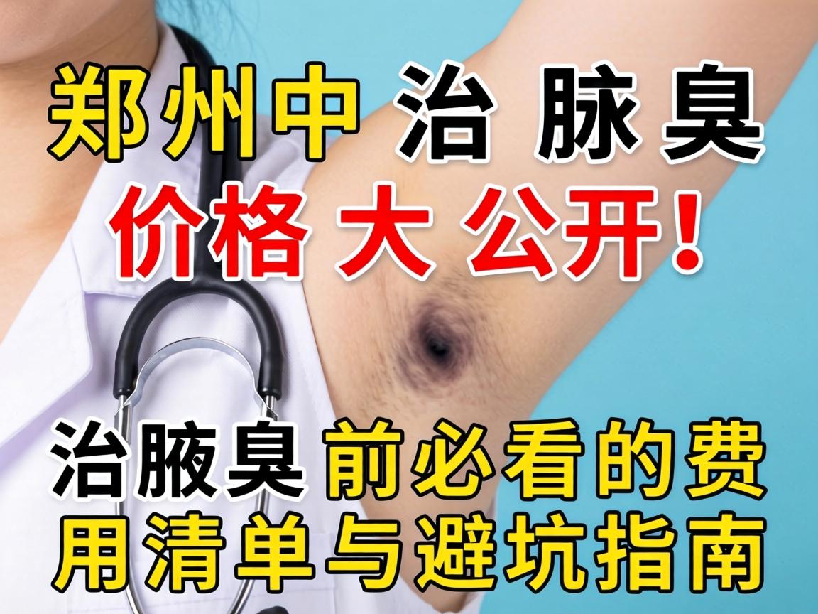 郑州治腋臭价格大公开!治腋臭前必看的费用清单与避坑指南 郑州治腋臭价格大公开!治腋臭前必看的费用清单与避坑指南