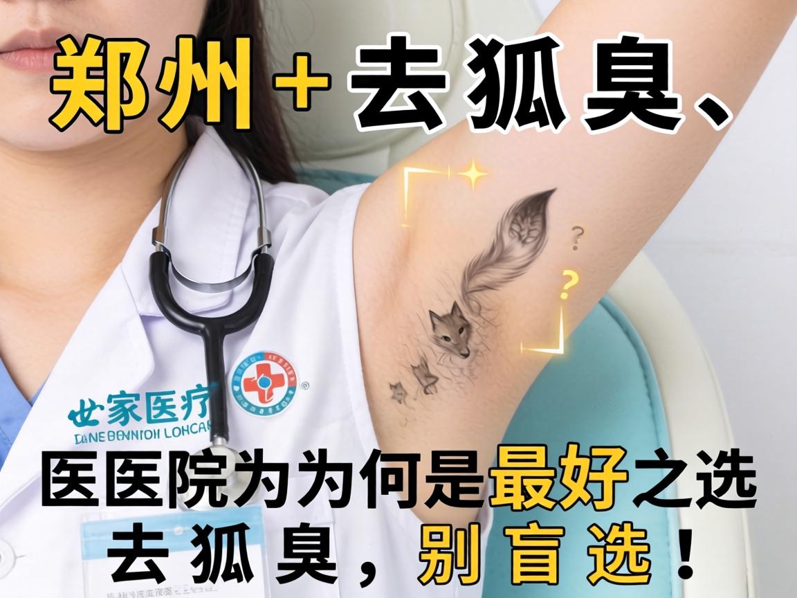 郑州去狐臭,这家医院为何是最好之选?去狐臭,别盲选! 郑州去狐臭,这家医院为何是最好之选?去狐臭,别盲选!