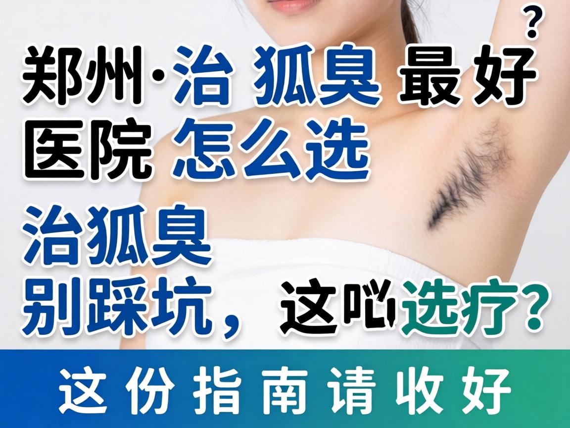 郑州治狐臭最好医院怎么选?治狐臭别踩坑,这份指南请收好 郑州治狐臭最好医院怎么选?治狐臭别踩坑,这份指南请收好