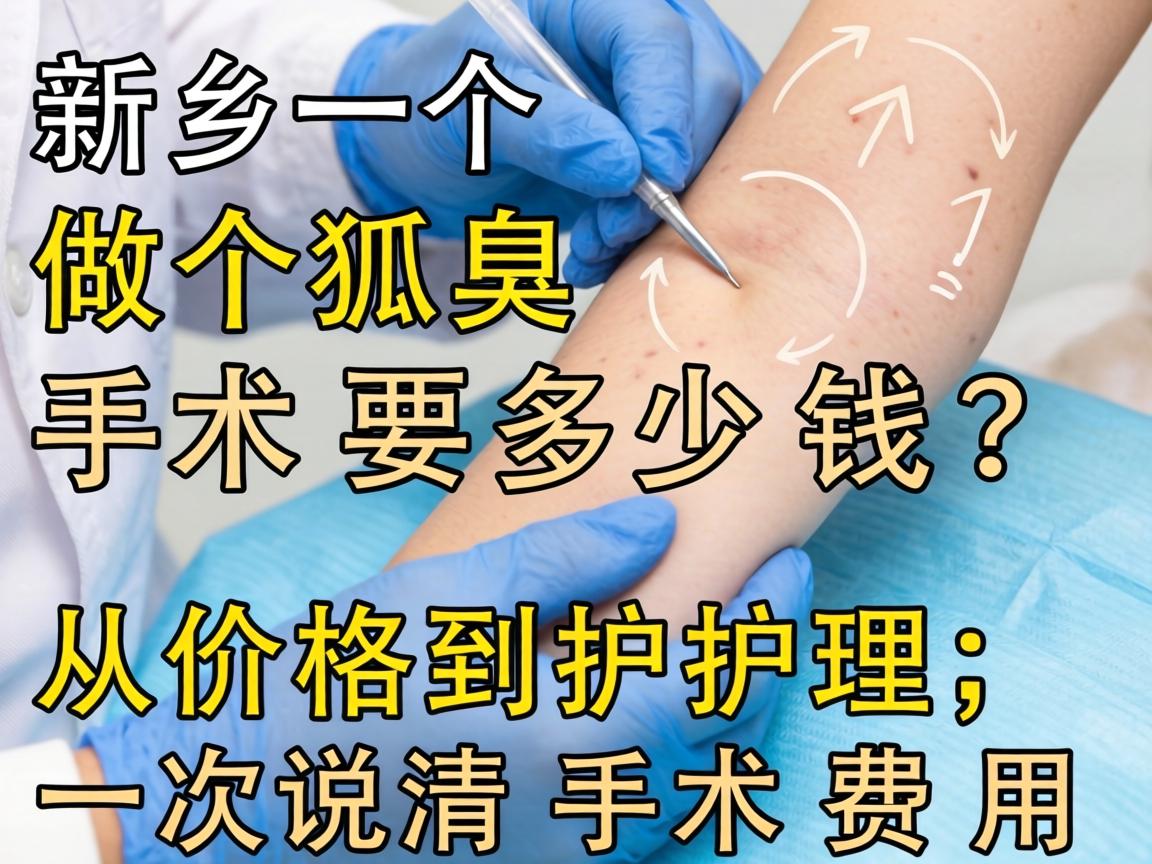 新乡做个狐臭手术要多少钱?从价格到护理,一次说清手术费用 新乡做个狐臭手术要多少钱?从价格到护理,一次说清手术费用
