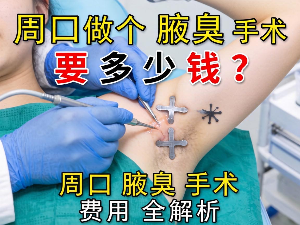 周口做个腋臭手术要多少钱?周口腋臭手术费用全解析 周口做个腋臭手术要多少钱?周口腋臭手术费用全解析