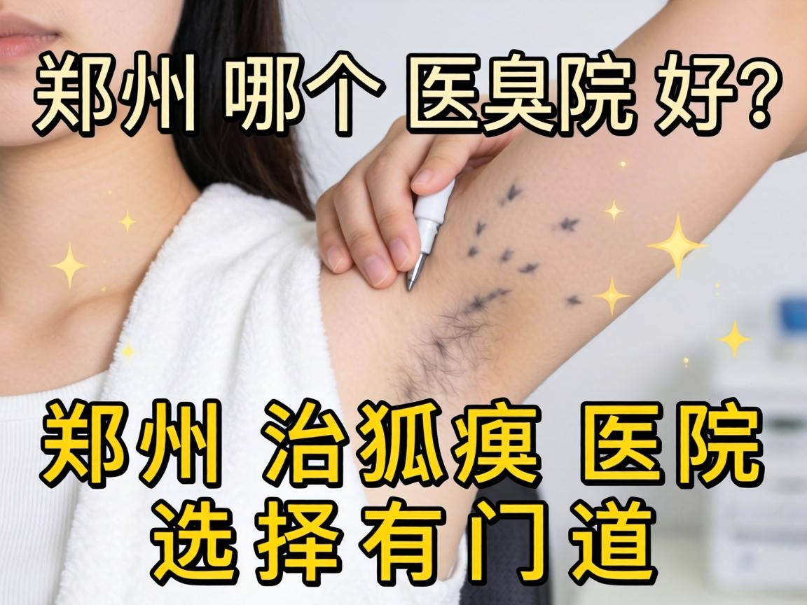 狐臭郑州哪个医院好？郑州治狐臭医院选择有门道