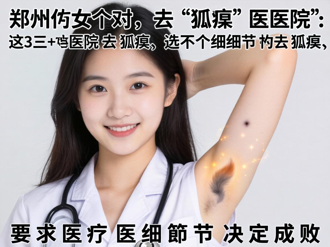 郑州女生去狐臭医院,选对医院去狐臭,这3个细节决定成败 郑州女生去狐臭医院,选对医院去狐臭,这3个细节决定成败