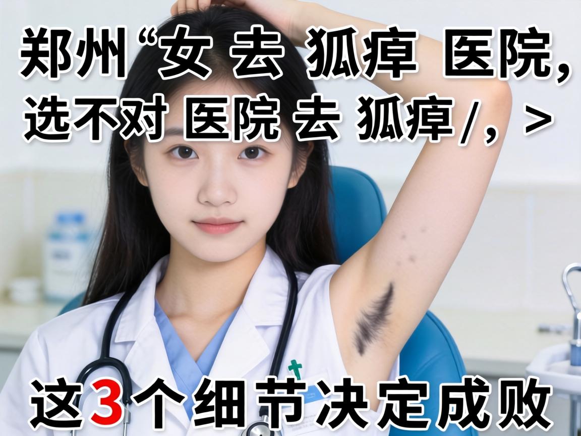 郑州女生去狐臭医院,选对医院去狐臭,这3个细节决定成败 郑州女生去狐臭医院,选对医院去狐臭,这3个细节决定成败