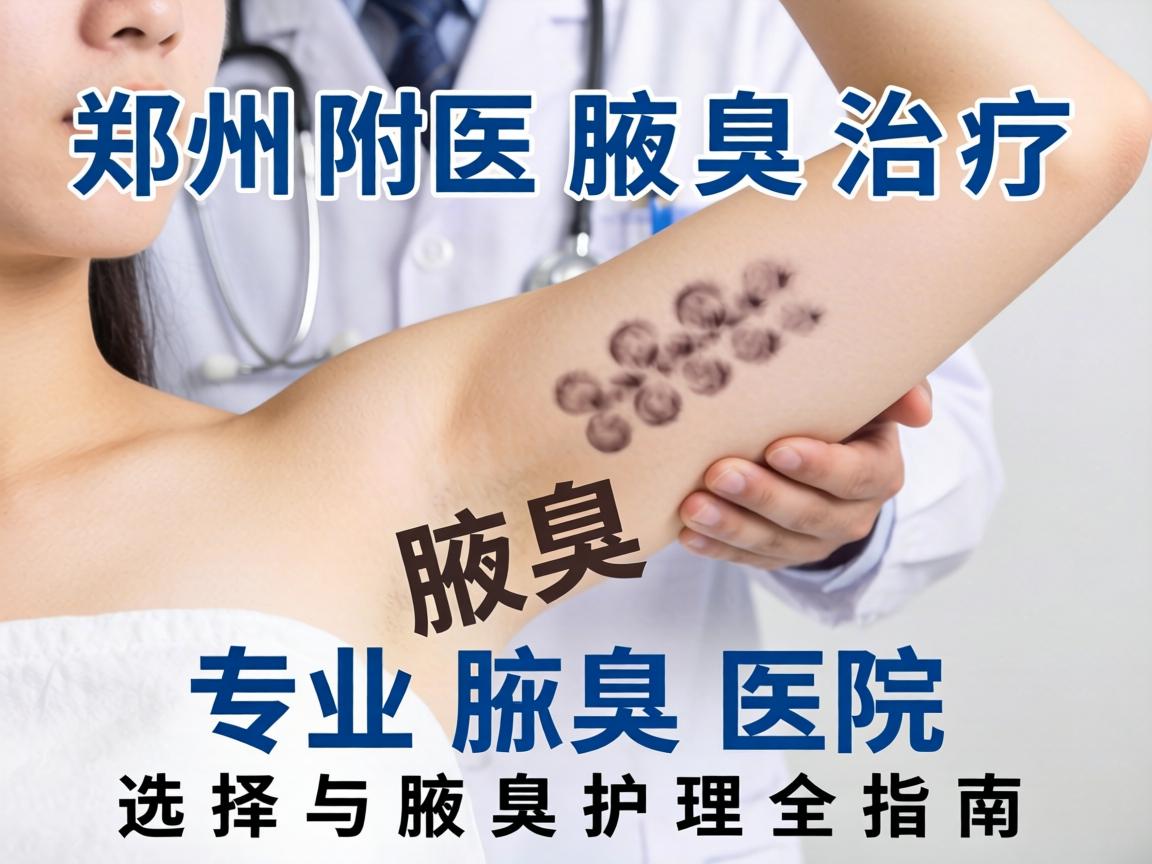 郑州附医腋臭治疗,专业腋臭医院的选择与腋臭护理全指南 郑州附医腋臭治疗,专业腋臭医院的选择与腋臭护理全指南