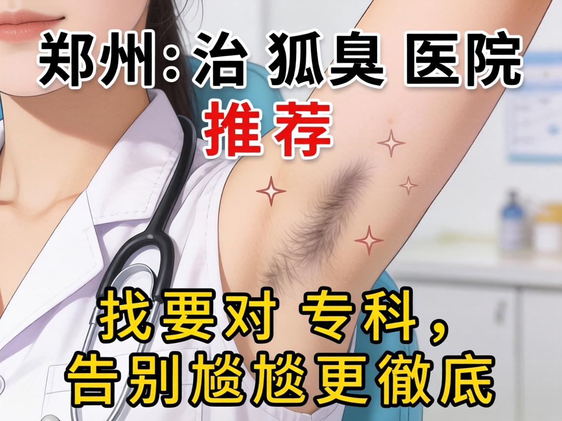 郑州治狐臭医院推荐,找对专科,告别尴尬更彻底 郑州治狐臭医院推荐,找对专科,告别尴尬更彻底
