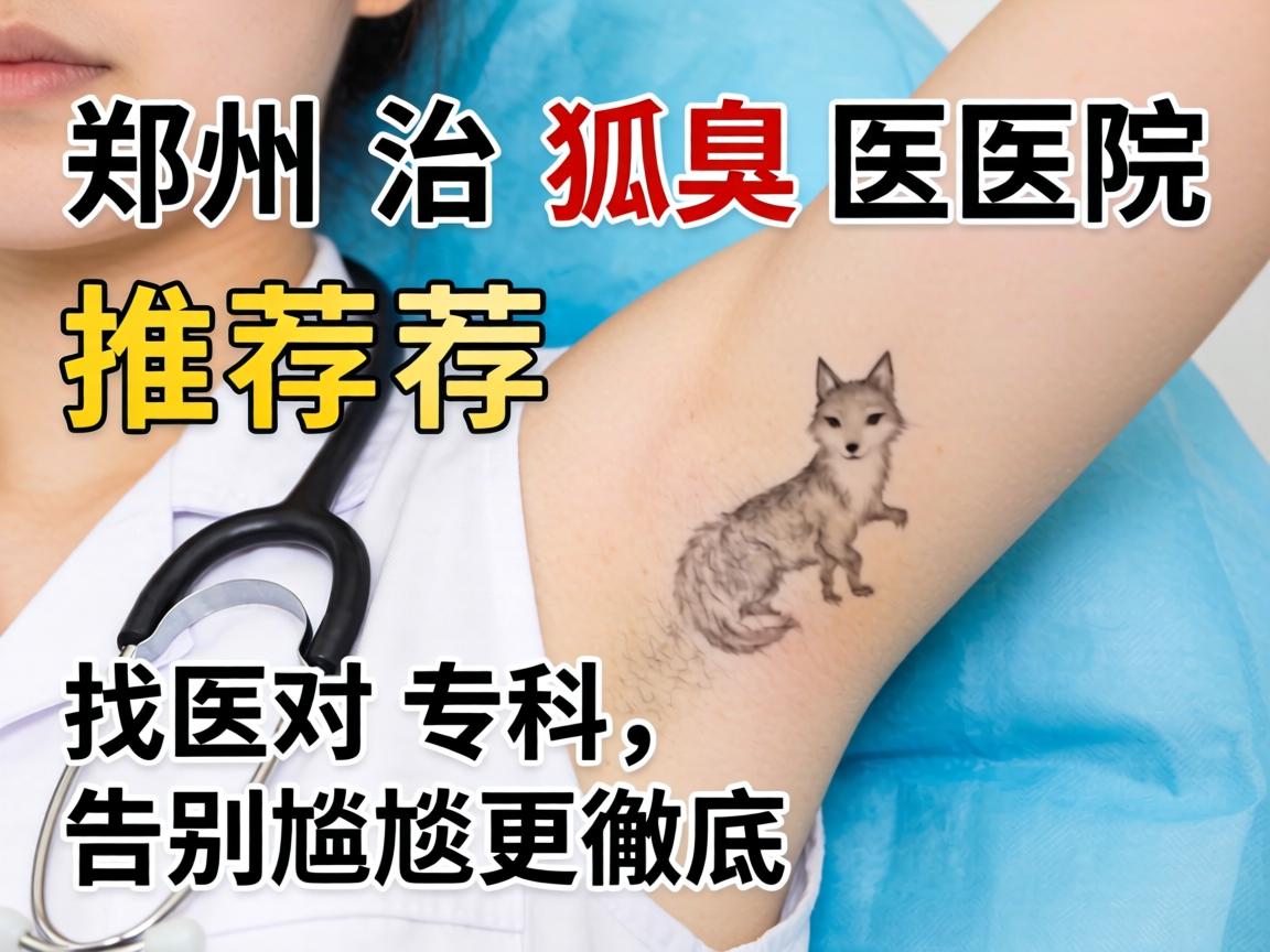 郑州治狐臭医院推荐,找对专科,告别尴尬更彻底 郑州治狐臭医院推荐,找对专科,告别尴尬更彻底