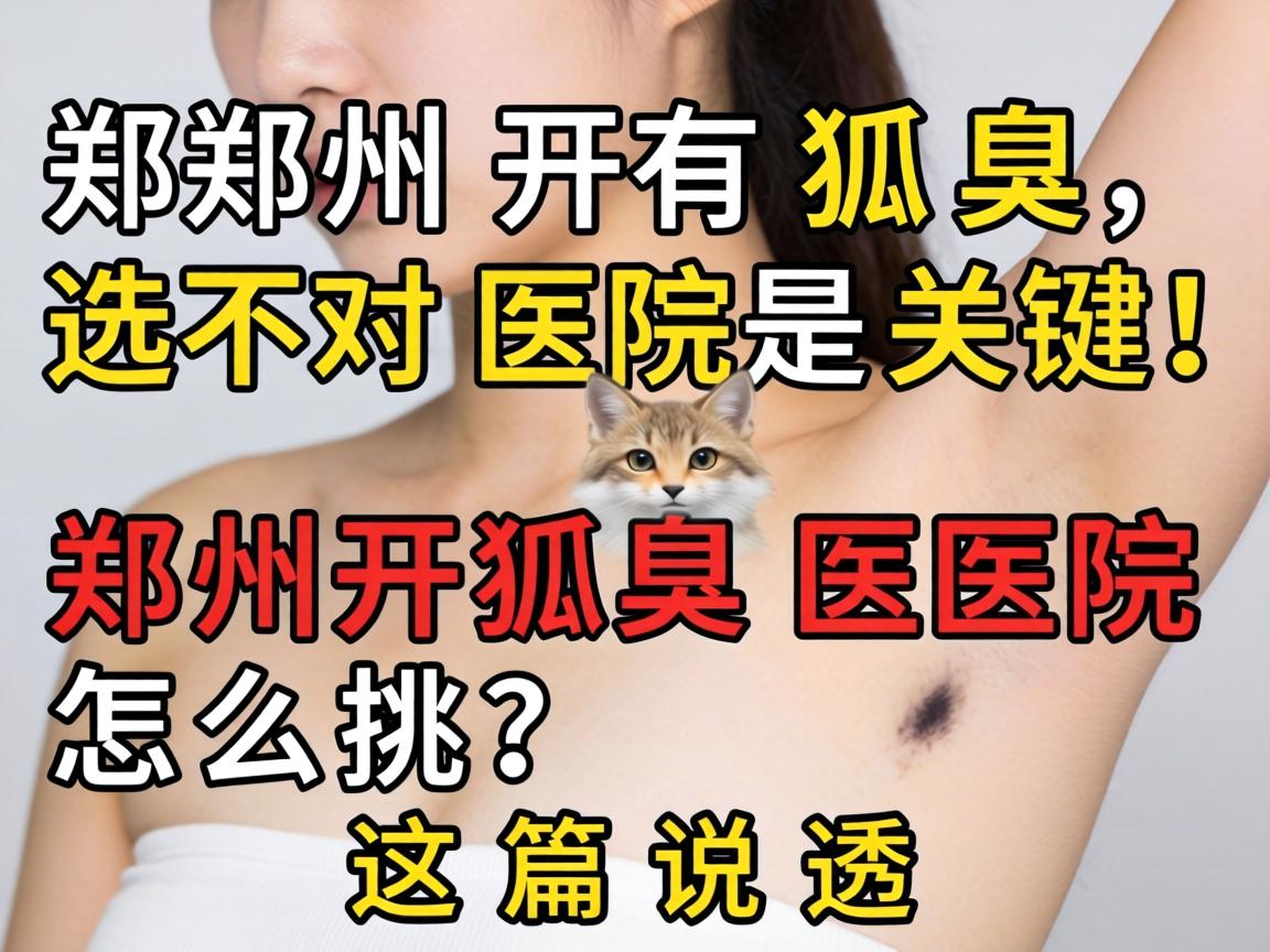 郑州开狐臭,选对医院是关键!郑州开狐臭医院怎么挑?这篇说透 郑州开狐臭,选对医院是关键!郑州开狐臭医院怎么挑?这篇说透