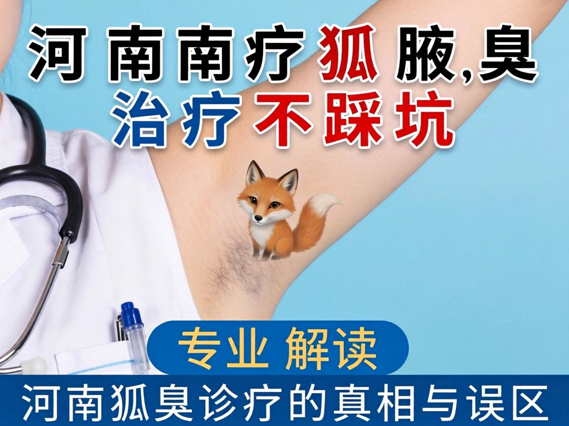 河南狐臭治疗不踩坑,专业解读河南狐臭诊疗的真相与误区 河南狐臭治疗不踩坑,专业解读河南狐臭诊疗的真相与误区