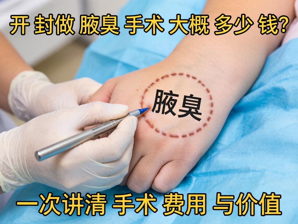 开封做腋臭手术大概多少钱?一次讲清手术费用与价值 开封做腋臭手术大概多少钱?一次讲清手术费用与价值
