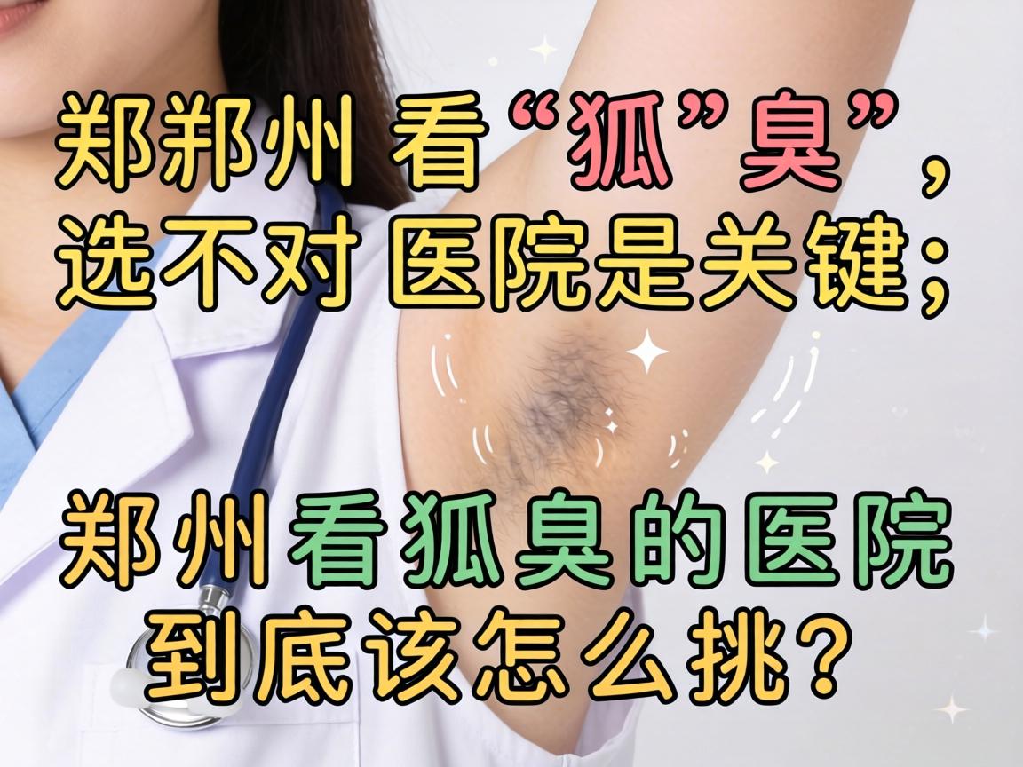 郑州看狐臭,选对医院是关键,郑州看狐臭的医院到底该怎么挑? 郑州看狐臭,选对医院是关键,郑州看狐臭的医院到底该怎么挑?