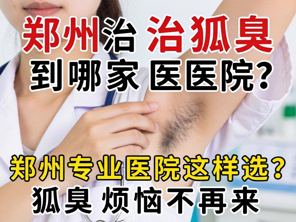 郑州治狐臭到哪家医院?郑州专业医院这样选,狐臭烦恼不再来 郑州治狐臭到哪家医院?郑州专业医院这样选,狐臭烦恼不再来