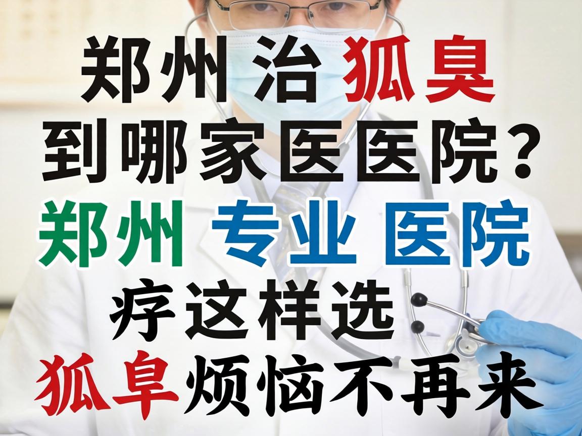 郑州治狐臭到哪家医院?郑州专业医院这样选,狐臭烦恼不再来 郑州治狐臭到哪家医院?郑州专业医院这样选,狐臭烦恼不再来