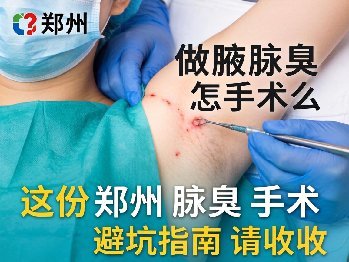 郑州做腋臭手术医院怎么选?这份郑州腋臭手术避坑指南请收好 郑州做腋臭手术医院怎么选?这份郑州腋臭手术避坑指南请收好