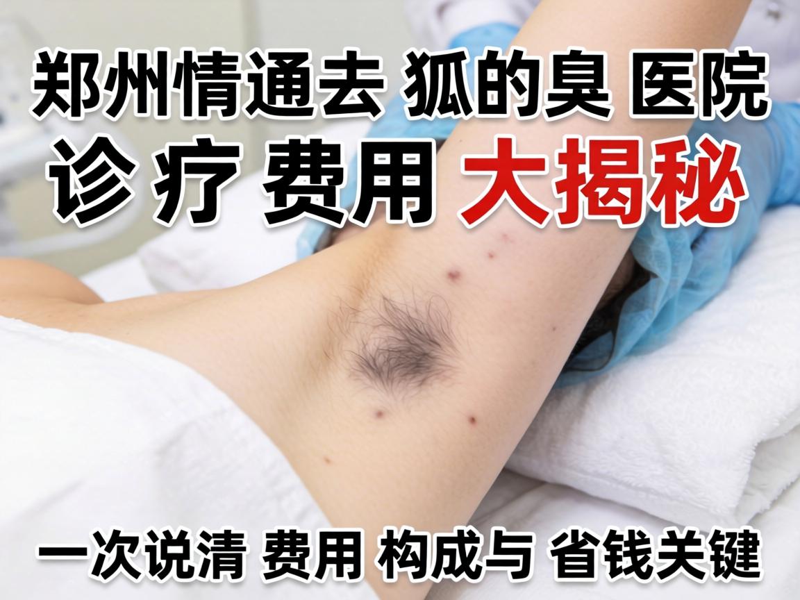 郑州去狐臭医院诊疗费用大揭秘,一次说清费用构成与省钱关键 郑州去狐臭医院诊疗费用大揭秘,一次说清费用构成与省钱关键