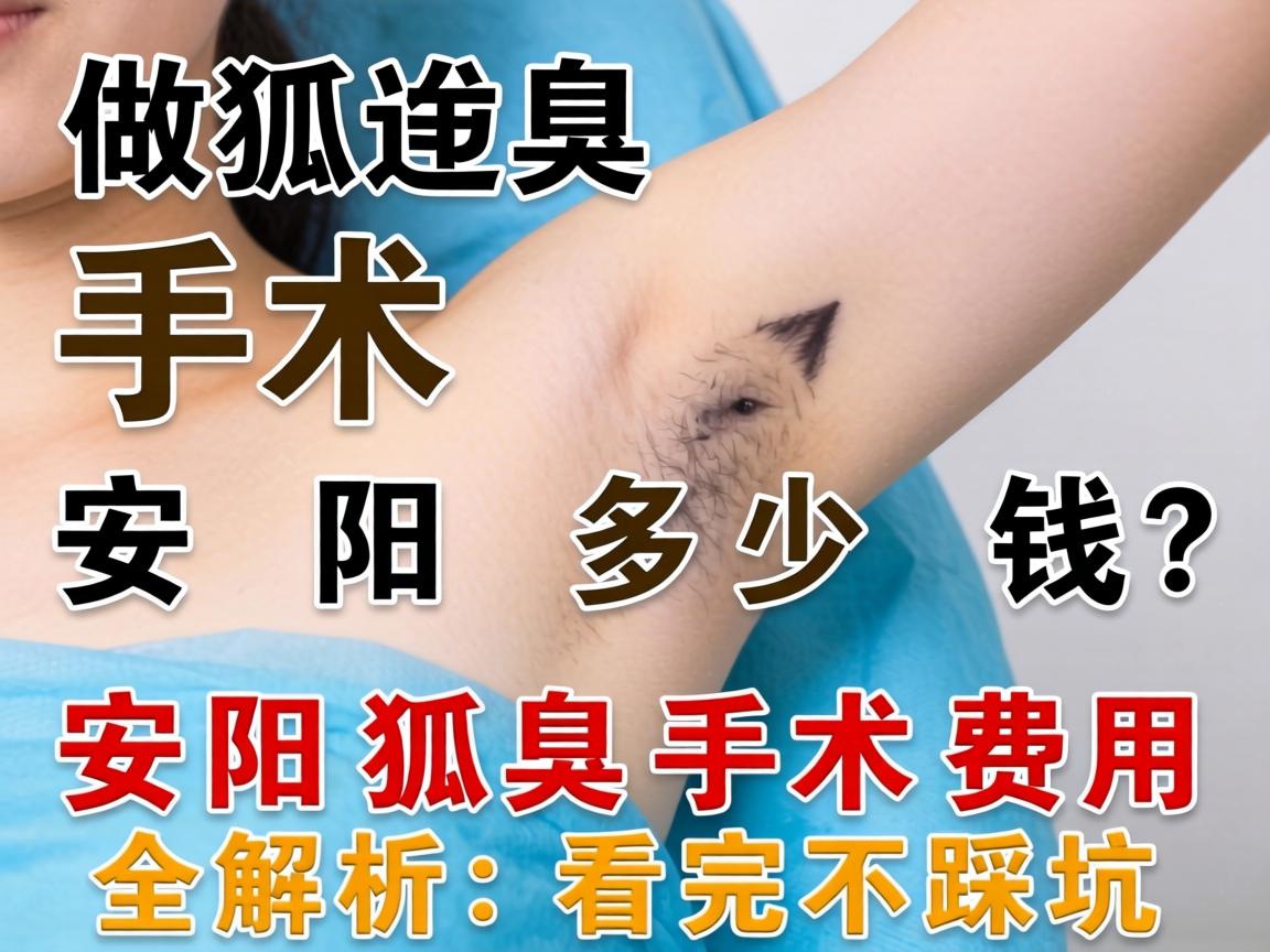 做狐臭手术安阳多少钱？安阳狐臭手术费用全解析，看完不踩坑