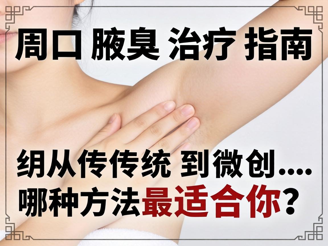 周口腋臭治疗指南,从传统到微创,哪种方法最适合你? 周口腋臭治疗指南,从传统到微创,哪种方法最适合你?