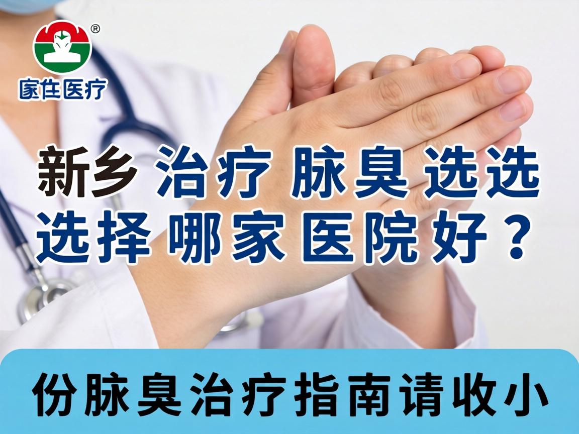 新乡治疗腋臭选择哪家医院好？这份腋臭治疗指南请收好