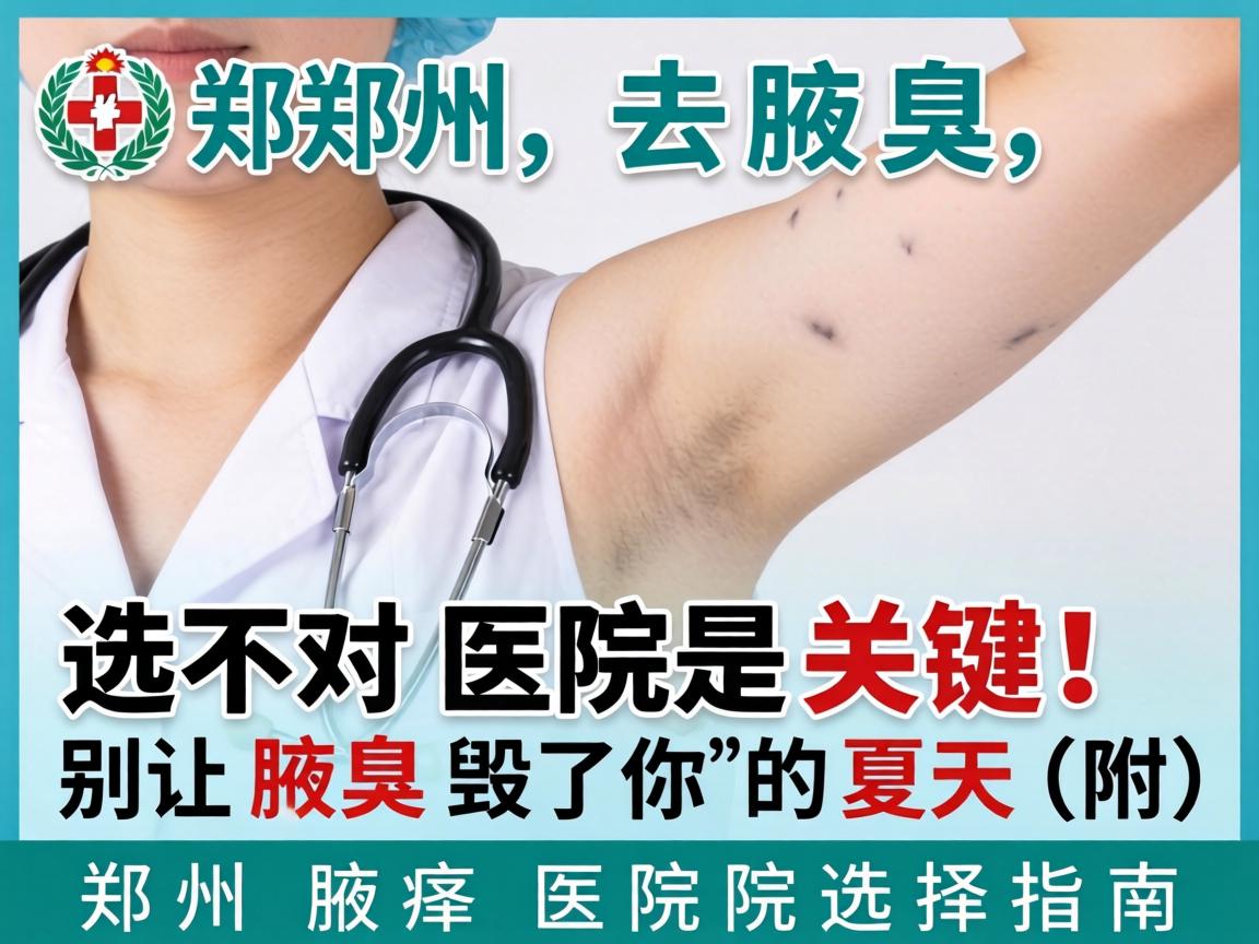 郑州去腋臭,选对医院是关键!别让腋臭毁了你的夏天(附郑州腋臭医院选择指南) 郑州去腋臭,选对医院是关键!别让腋臭毁了你的夏天(附郑州腋臭医院选择指南)